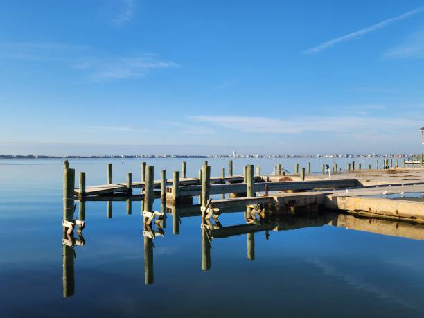 View from waterfront restaurants Morehead City